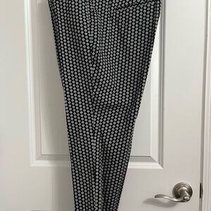 Worthington Women’s  Geometric Black and White Pants
